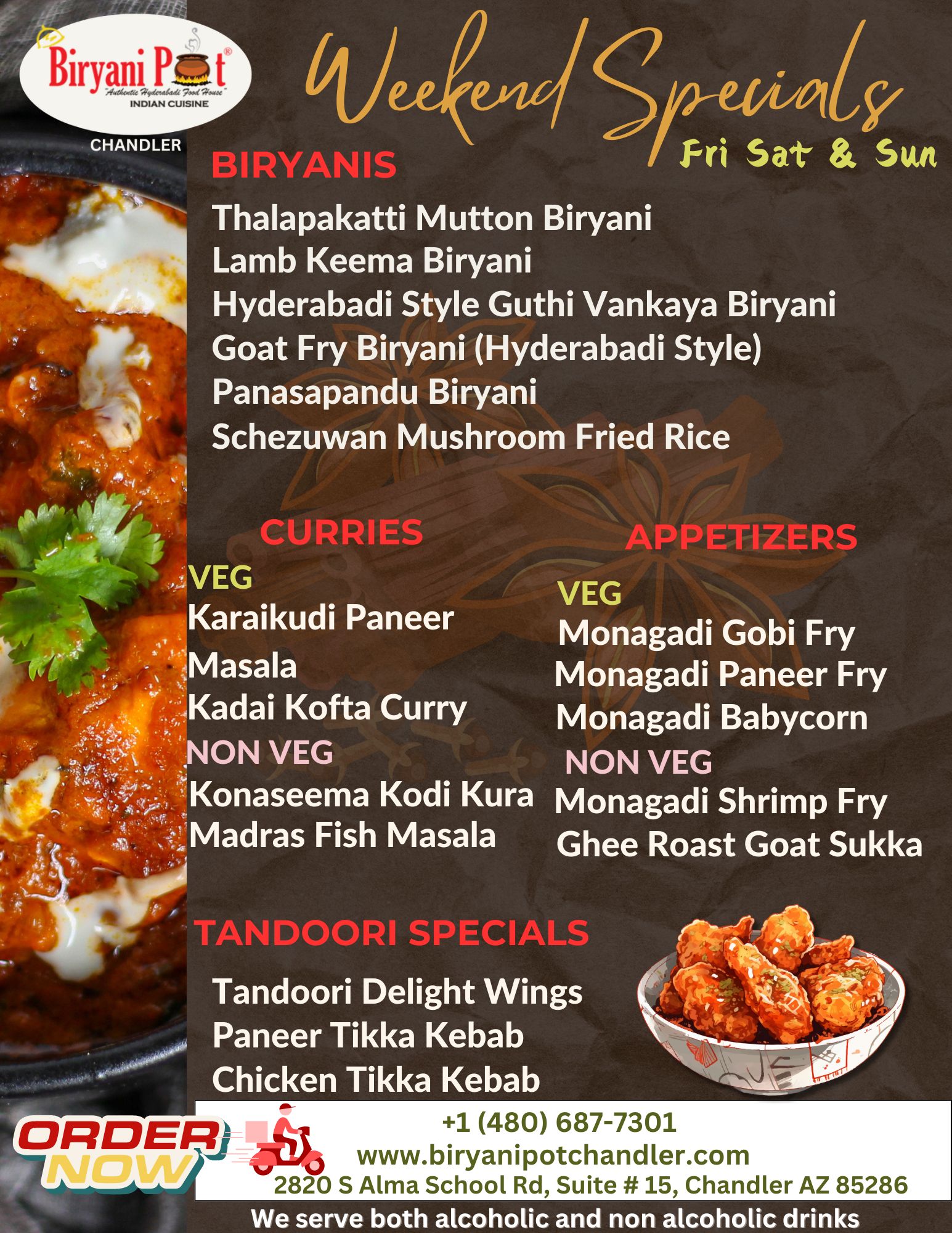 Weekend Specials!!!
